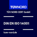 TÜV certificate ISO14001 environmental management